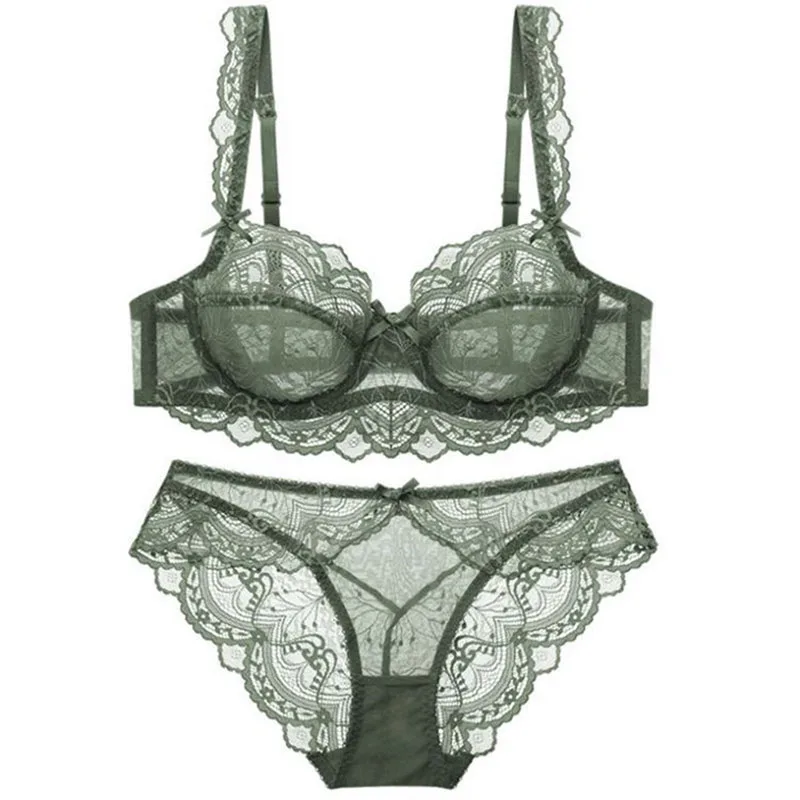 Lady Top Women's Intimates set Sexy lace ultra thin large size bra ventilation comfortable large size underwear set D E CUP Ling
Lady Top Women's Intimates set Sexy lace ultra thin large size bra ventilation comfortable large size underwear set D E CUP Ling