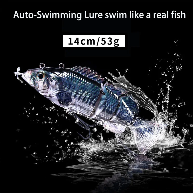 Jointed Bait 3D Fish USB Rechargeable Fishing Lure Artificial Luya Propeller Auto Electric Wobbler Tackle Multi Crankbait Gears
Jointed Bait 3D Fish USB Rechargeable Fishing Lure Artificial Luya Propeller Auto Electric Wobbler Tackle Multi Crankbait Gears
