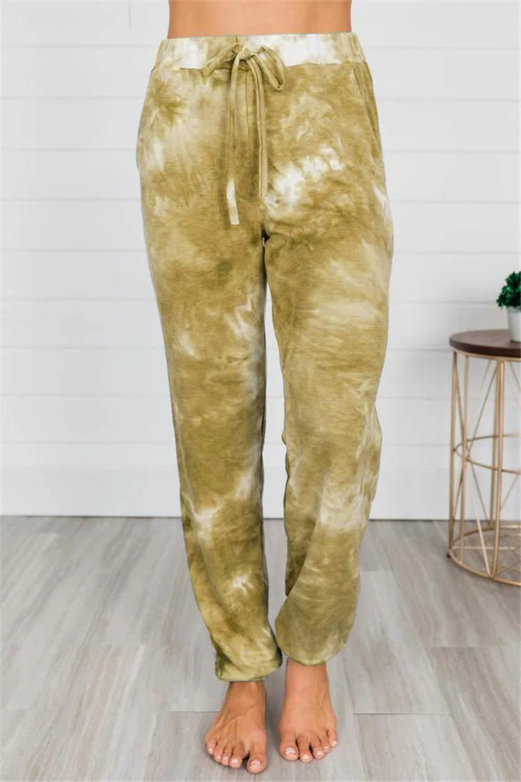 New 2021 Women Fashion Tie-dyed Drawstring Middle-Waisted Elastic Harem Pants Ladies Casual Loose Trousers Plus Size S-3XL
New 2021 Women Fashion Tie-dyed Drawstring Middle-Waisted Elastic Harem Pants Ladies Casual Loose Trousers Plus Size S-3XL