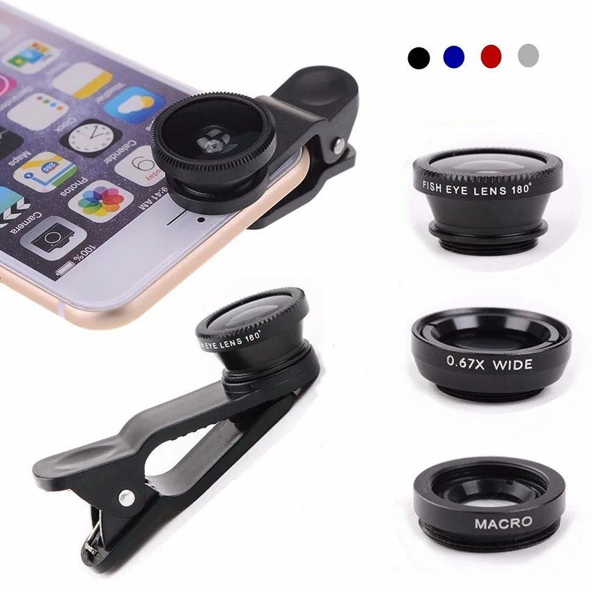 Best 5 in 1 Clip Fisheye Wide Angle Macro Camera Phone Lens Kit For iPhone Samsung
Best 5 in 1 Clip Fisheye Wide Angle Macro Camera Phone Lens Kit For iPhone Samsung