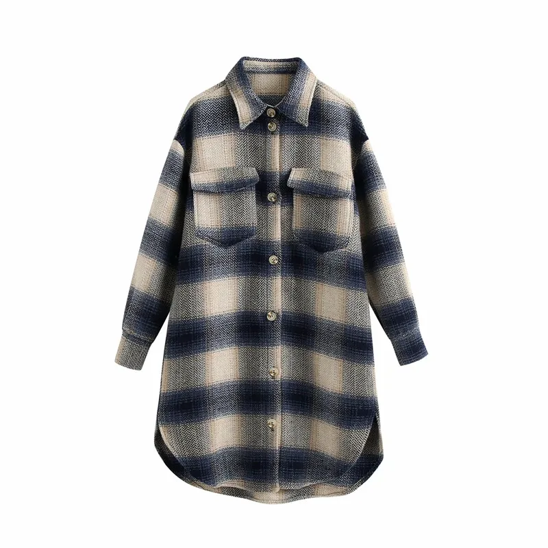 Vogue women fashion plaid woolen autumn long jackets Nice female long sleeve single breasted pockets loose jacket coat oversize
Vogue women fashion plaid woolen autumn long jackets Nice female long sleeve single breasted pockets loose jacket coat oversize