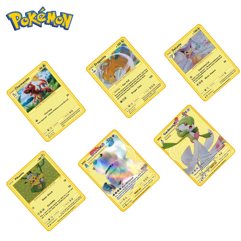 Покемоны, английская металлическая карта, аниме фигурка Bikachu Venusaur, игра, битва, коллекция игрушек, карты, подарок для детей, новая модель
Покемоны, английская металлическая карта, аниме фигурка Bikachu Venusaur, игра, битва, коллекция игрушек, карты, подарок для детей, новая модель