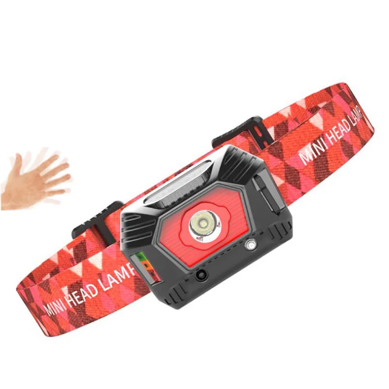 Mini rechargeable LED Headlamp Motion Sensor Headlights frontal flashlight Batteries Head Light Lamp torches Running Cycling
Mini rechargeable LED Headlamp Motion Sensor Headlights frontal flashlight Batteries Head Light Lamp torches Running Cycling