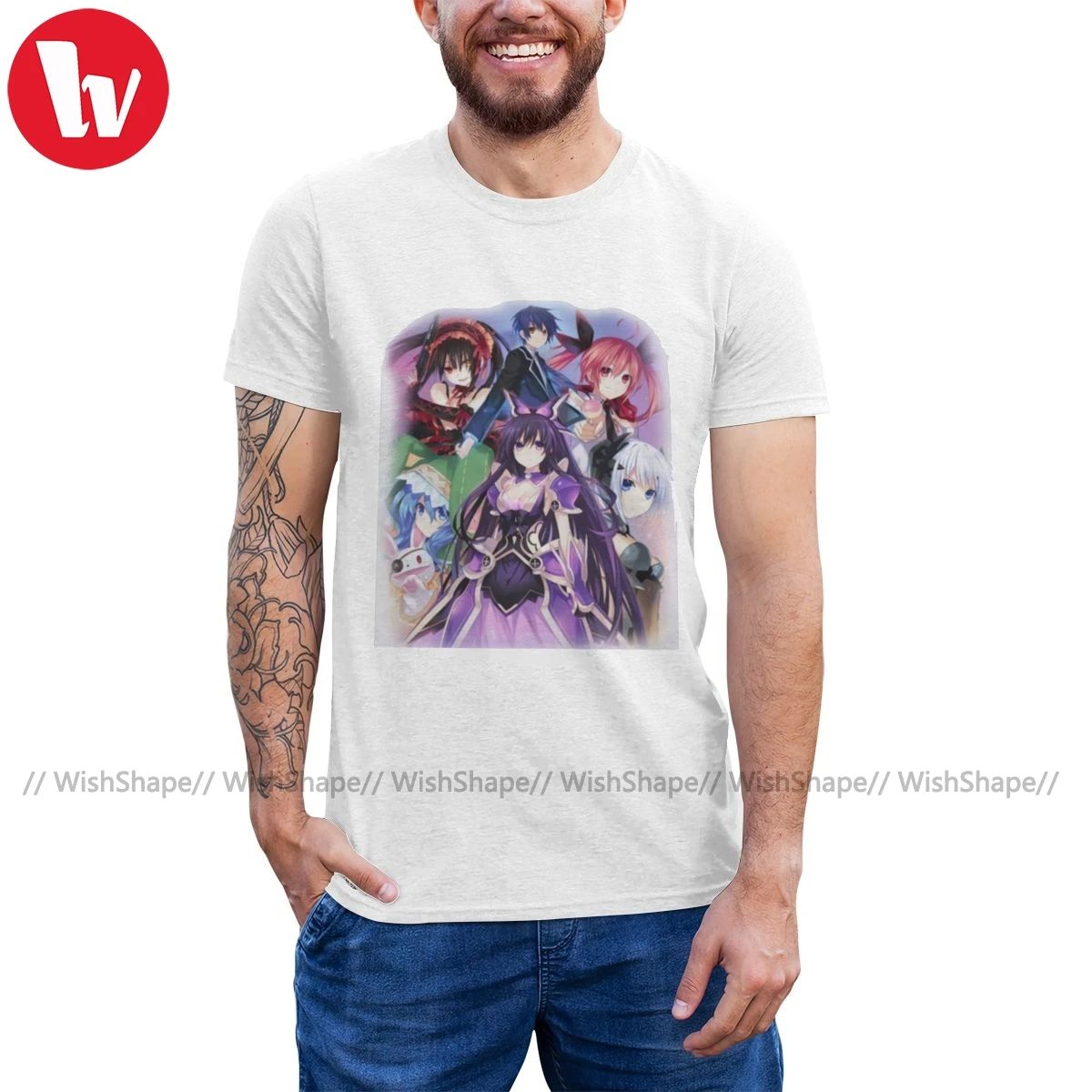 Date A Live Yoshino T Shirt All Heros T-Shirt 100 Cotton Graphic Tee Shirt Male XXX Short-Sleeve Summer Tshirt
Date A Live Yoshino T Shirt All Heros T-Shirt 100 Cotton Graphic Tee Shirt Male XXX Short-Sleeve Summer Tshirt