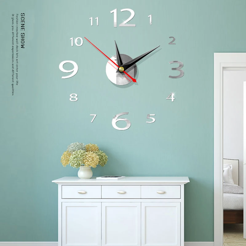 Large 400mm 3D Mirror Modern Surface Wall Clock 3D Wall Sticker Home Office Room DIY Wall Decor Home Decor Accessories
Large 400mm 3D Mirror Modern Surface Wall Clock 3D Wall Sticker Home Office Room DIY Wall Decor Home Decor Accessories