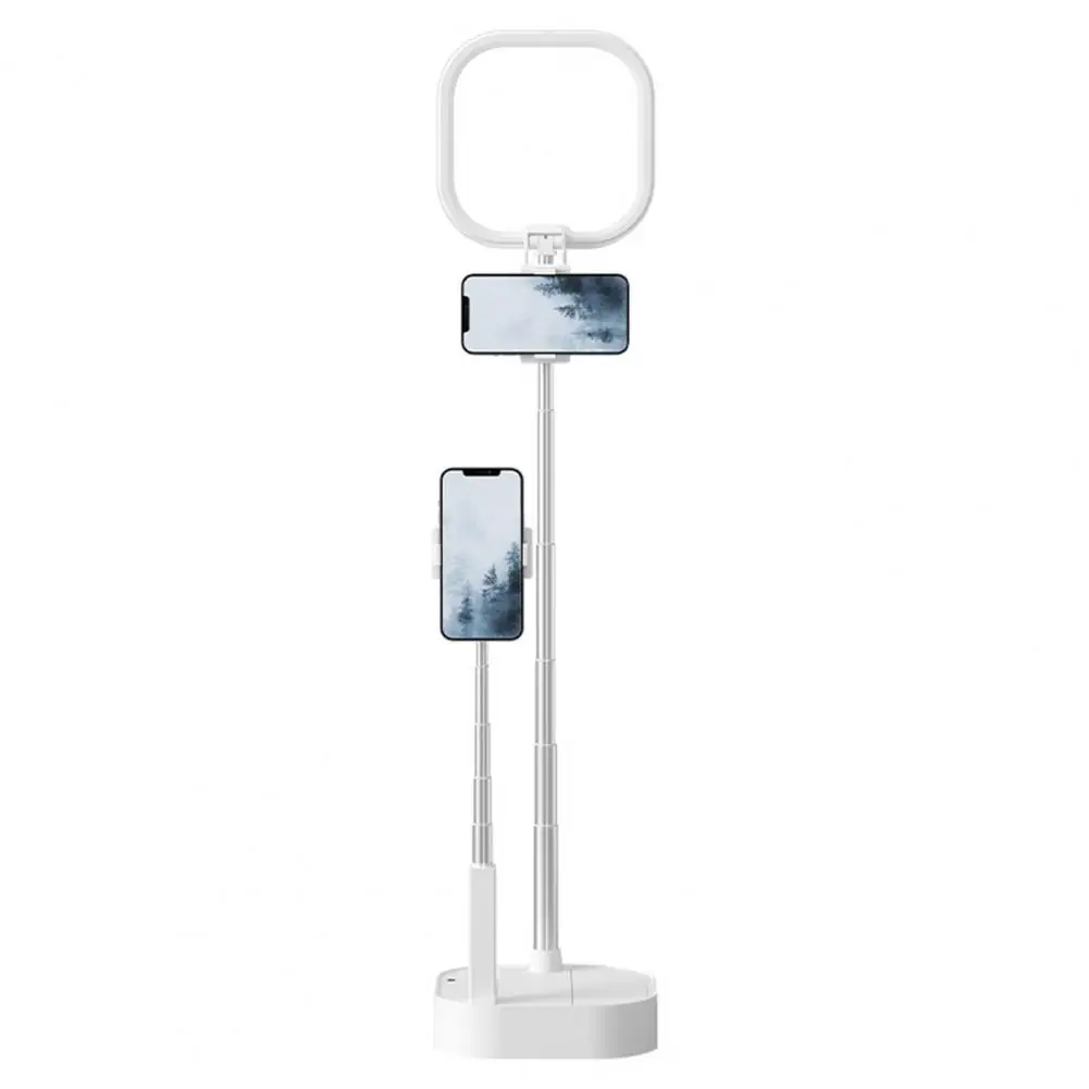 

Mobile Phone Holders Live Broadcast Stand Wireless Retractable Portable Dimmable LED Fill Light Selfie Phone Stands