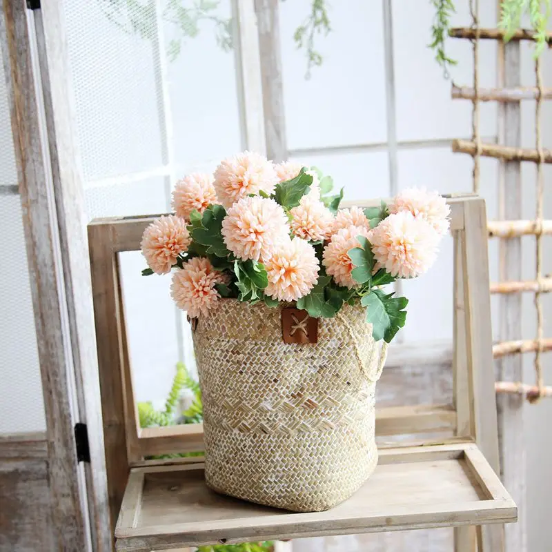 5 Colors 2 Heads Silk Dandelion Artificial Flower Wedding Decoration Silk Flowers for Home Party Fake Flower
5 Colors 2 Heads Silk Dandelion Artificial Flower Wedding Decoration Silk Flowers for Home Party Fake Flower