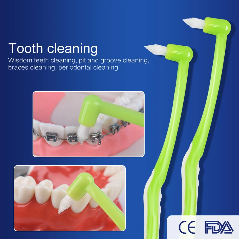 1Pcs Orthodontic Toothbrush Small Head Soft Hair Correction Teeth Braces Floss Oral hygiene Tooth Care Tools
1Pcs Orthodontic Toothbrush Small Head Soft Hair Correction Teeth Braces Floss Oral hygiene Tooth Care Tools