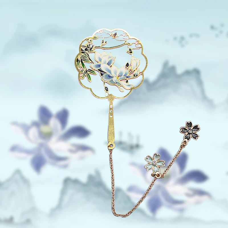 Группа веера китайский стиль цветная латунная кисточка Ретро студенческие принадлежности подарок Закладка
Группа веера китайский стиль цветная латунная кисточка Ретро студенческие принадлежности подарок Закладка