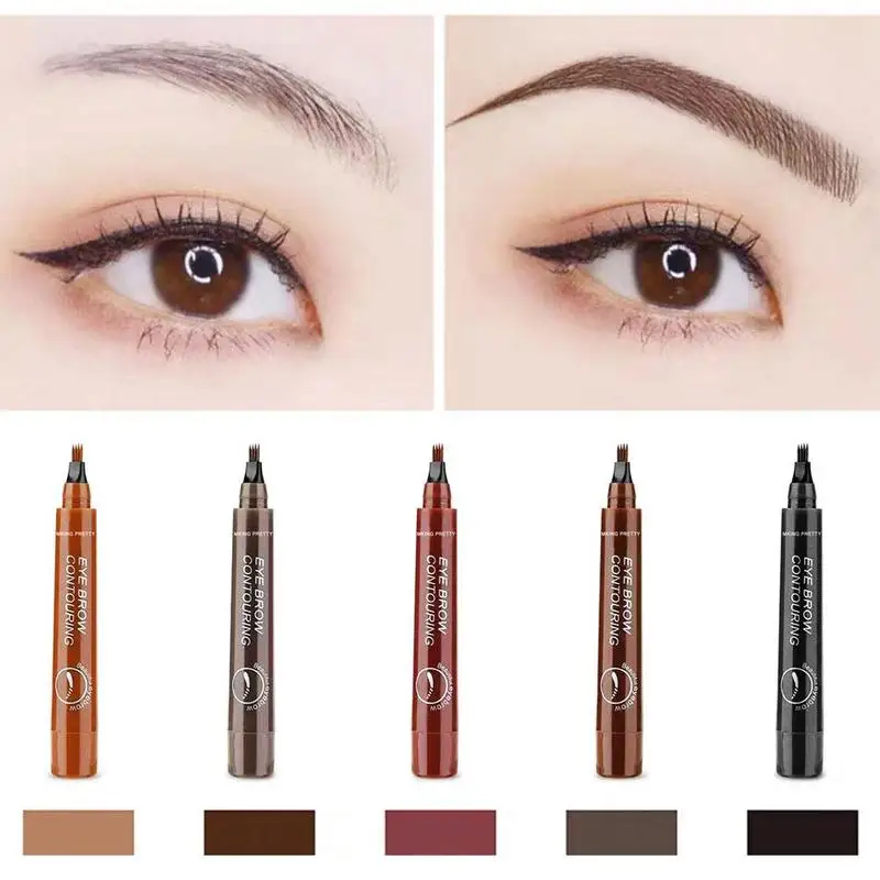 Beauty Makeup Sketch Liquid Eyebrow Contour Pen Waterproof Brown Eyebrow Tattoo Dye Coloring Pen Eyeliner Lasting Eyebrow
Beauty Makeup Sketch Liquid Eyebrow Contour Pen Waterproof Brown Eyebrow Tattoo Dye Coloring Pen Eyeliner Lasting Eyebrow