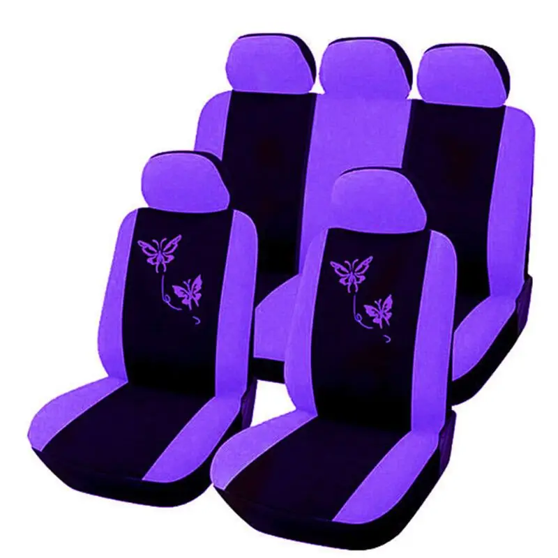 9pcs/set Car Universal Seat Covers Set Butterfly Embroidery Auto Seat Protector
9pcs/set Car Universal Seat Covers Set Butterfly Embroidery Auto Seat Protector
