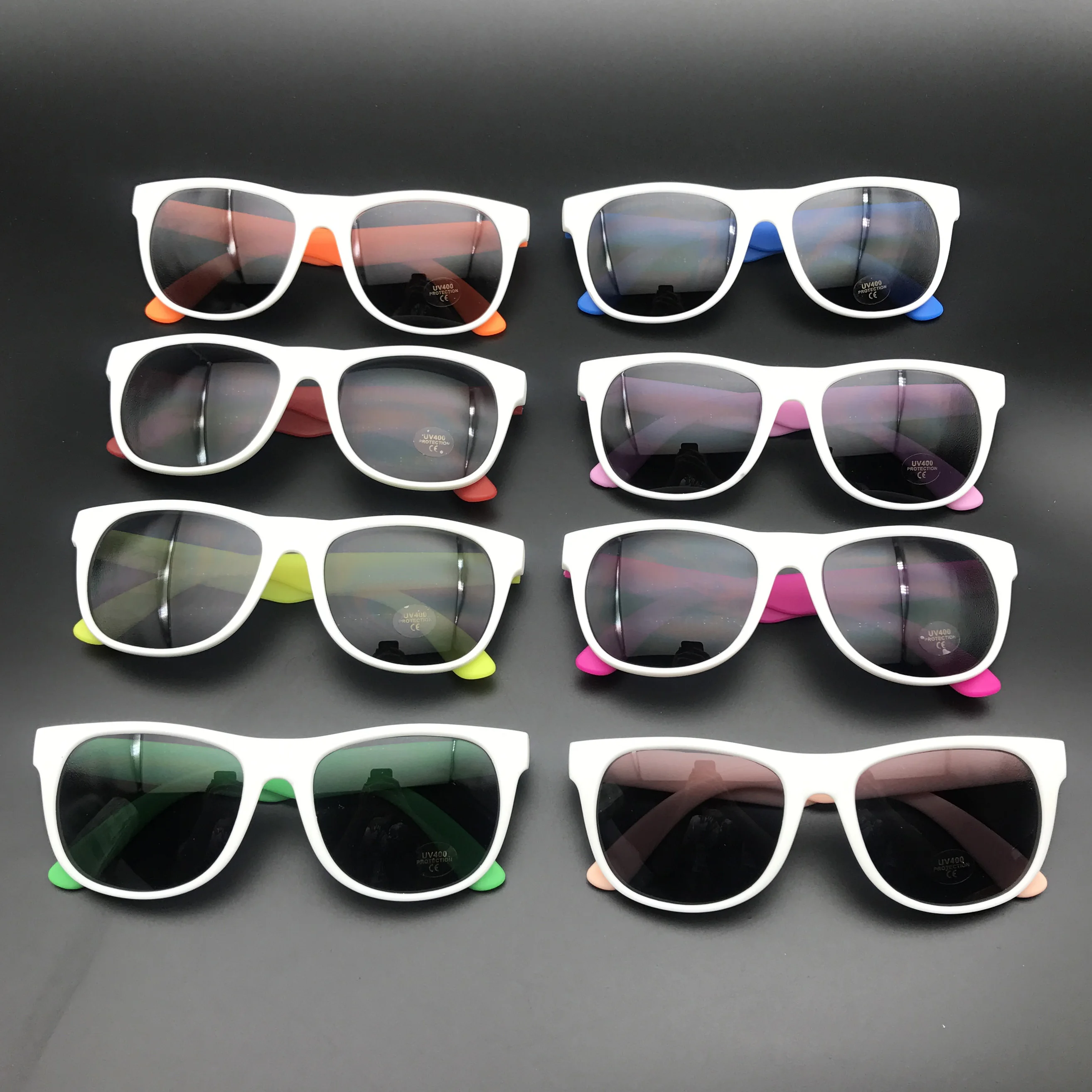 16 Pairs White Frame UV Protection Neon Colors 80's Retro Style Party Favors Sunglasses Personalized Gift Wedding Souvenirs
16 Pairs White Frame UV Protection Neon Colors 80's Retro Style Party Favors Sunglasses Personalized Gift Wedding Souvenirs