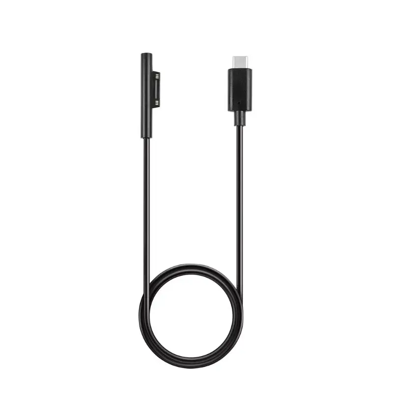 0 2 м USB C женский Тип PD Питание кабель для Microsoft Surface Pro X 3 4 5 Book | Мобильные телефоны и
