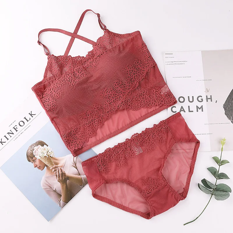 Women's Underwear Set, Lace Wrap Chest Strap, Chest Pad Base, Ladies Fashion Sexy Underwear Strap, Mesh Lace Tube Top
Women's Underwear Set, Lace Wrap Chest Strap, Chest Pad Base, Ladies Fashion Sexy Underwear Strap, Mesh Lace Tube Top