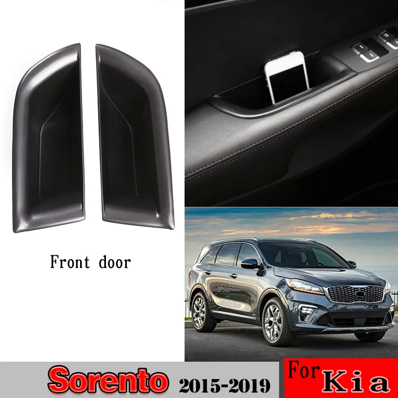 For Kia Sorento 2015 2016 2017 2018 ABS plastic Black Front Door Storage Box Armrest Holder Interior Car Accessories 2 Pcs
For Kia Sorento 2015 2016 2017 2018 ABS plastic Black Front Door Storage Box Armrest Holder Interior Car Accessories 2 Pcs