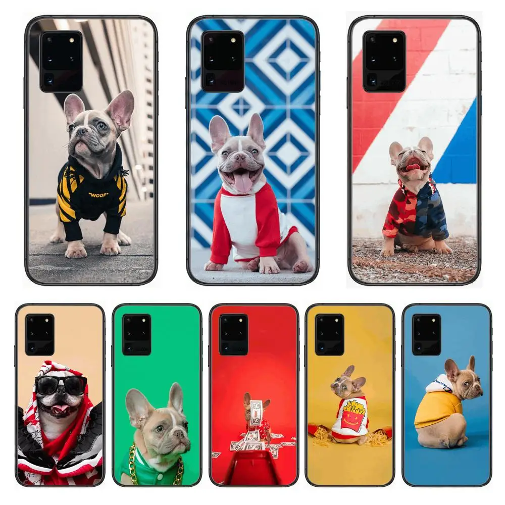 French Bulldog Dog Creative and cute Phone cover hull For SamSung Galaxy S 6 7 8 9 10 20 21 Plus Edge E note 5G Lite Ultra bla
French Bulldog Dog Creative and cute Phone cover hull For SamSung Galaxy S 6 7 8 9 10 20 21 Plus Edge E note 5G Lite Ultra bla