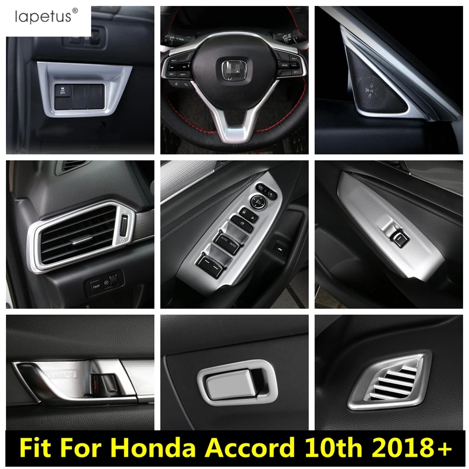 Pillar A Speaker Glove Box Sequins Dashboard AC Air Cover Trim Accessories For Honda Accord 10th 2018 - 2022 ABS Matte Interior
Pillar A Speaker Glove Box Sequins Dashboard AC Air Cover Trim Accessories For Honda Accord 10th 2018 - 2022 ABS Matte Interior