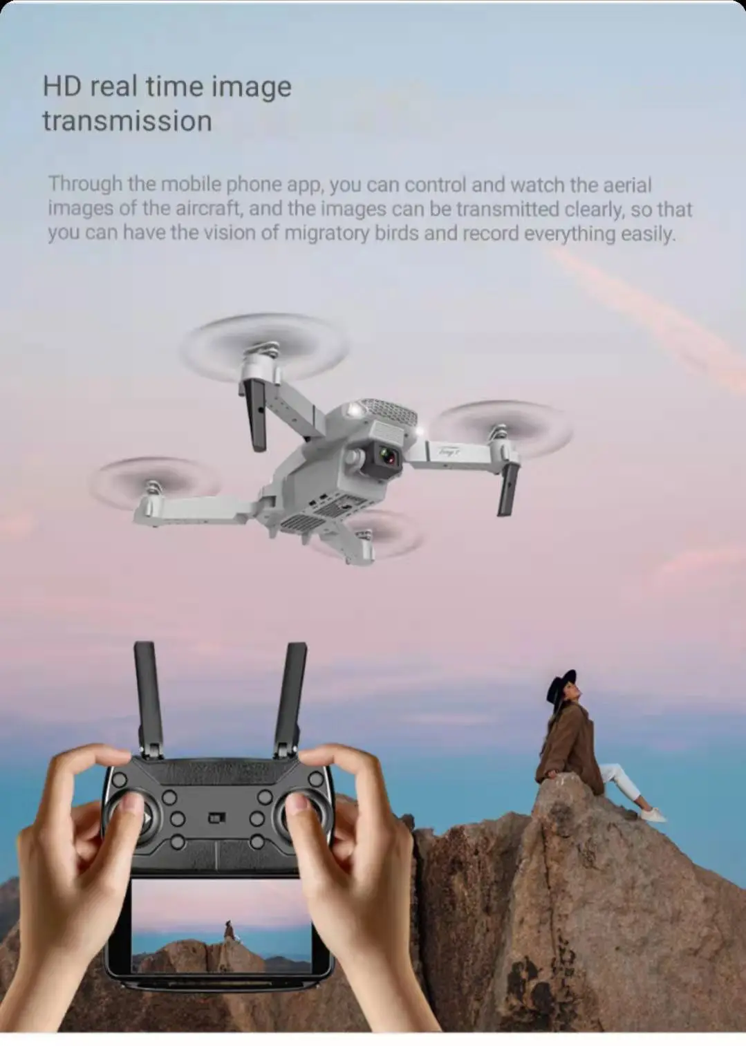 E88 UAV dual camera folding high definition aerial four axis aircraft professional model toy
E88 UAV dual camera folding high definition aerial four axis aircraft professional model toy