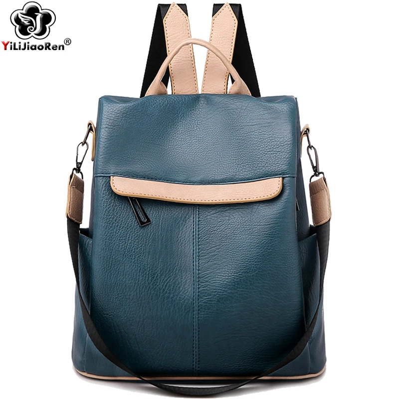 Fashion Backpack Women Shoulder Bag Leather Backpack For Girls Large Capacity School Bag For Teenage Girls Light Travel Backpack
Fashion Backpack Women Shoulder Bag Leather Backpack For Girls Large Capacity School Bag For Teenage Girls Light Travel Backpack