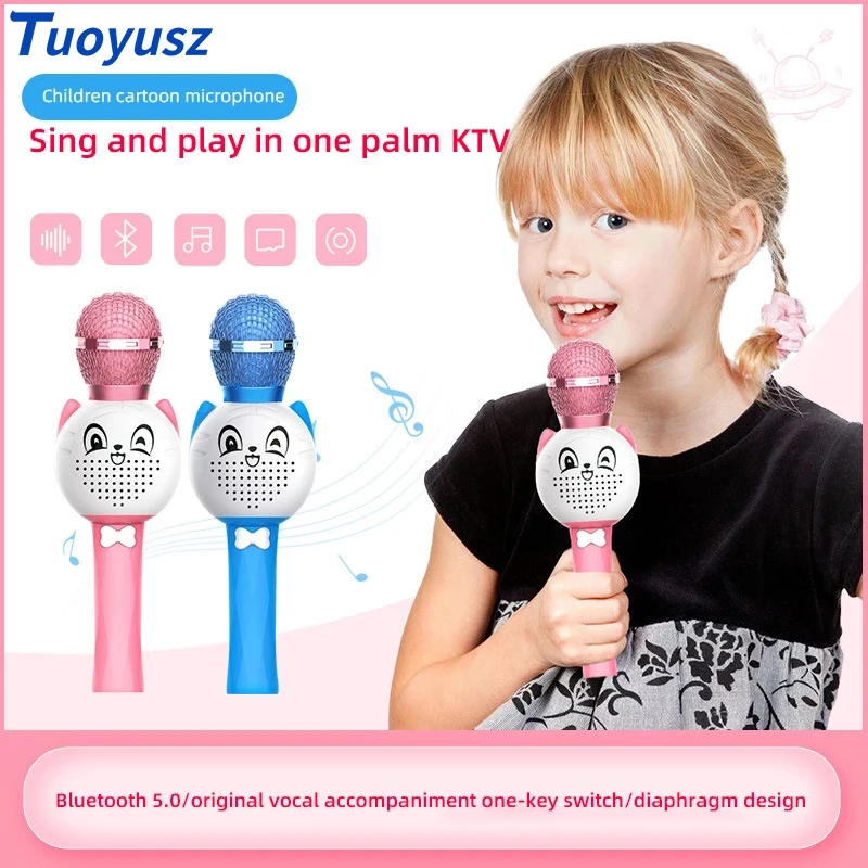 Hotsell Children's Karaoke Microphone Wireless Bluetooth Noise Reduction Cute Portable with good quality
Hotsell Children's Karaoke Microphone Wireless Bluetooth Noise Reduction Cute Portable with good quality