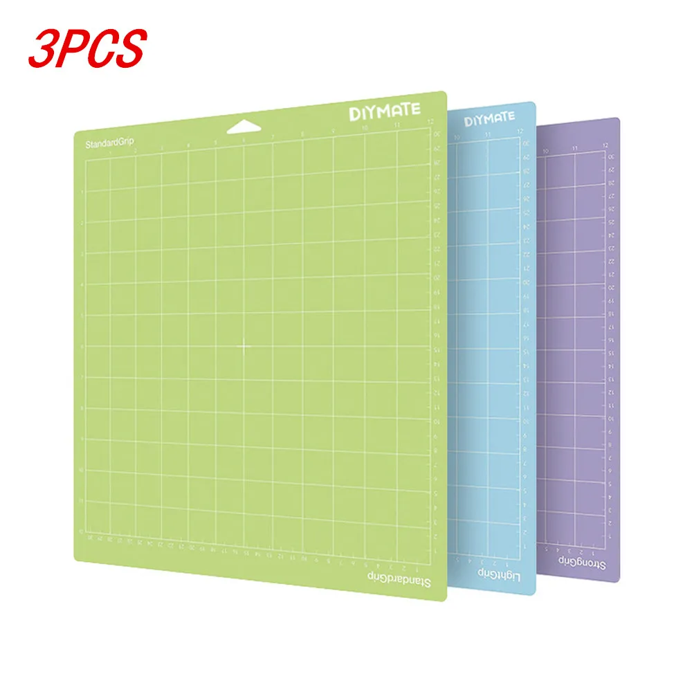 3Pcs Mixed Color Engraving Machine Base Plate Cutting Mat Pvc Cutting Mats Diy Art Scrapbooking Square Non-slip Mat
3Pcs Mixed Color Engraving Machine Base Plate Cutting Mat Pvc Cutting Mats Diy Art Scrapbooking Square Non-slip Mat