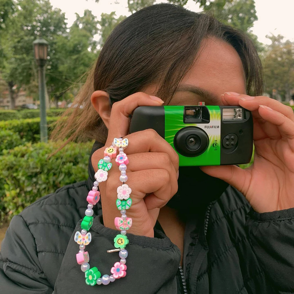 New Ins Trendy Colorful Smiling Beads Chain Mobile Phone Chain Anti-lost Handmade Acrylic Cord Lanyard Phone Accessories 
New Ins Trendy Colorful Smiling Beads Chain Mobile Phone Chain Anti-lost Handmade Acrylic Cord Lanyard Phone Accessories