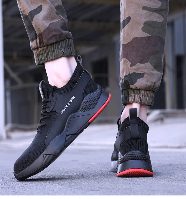 Women And Men's Steel-Toe Work Safety Sport Shoes Casual Breathable Outdoor Sneakers Puncture Proof Boots Comfortable Shoes
Women And Men's Steel-Toe Work Safety Sport Shoes Casual Breathable Outdoor Sneakers Puncture Proof Boots Comfortable Shoes