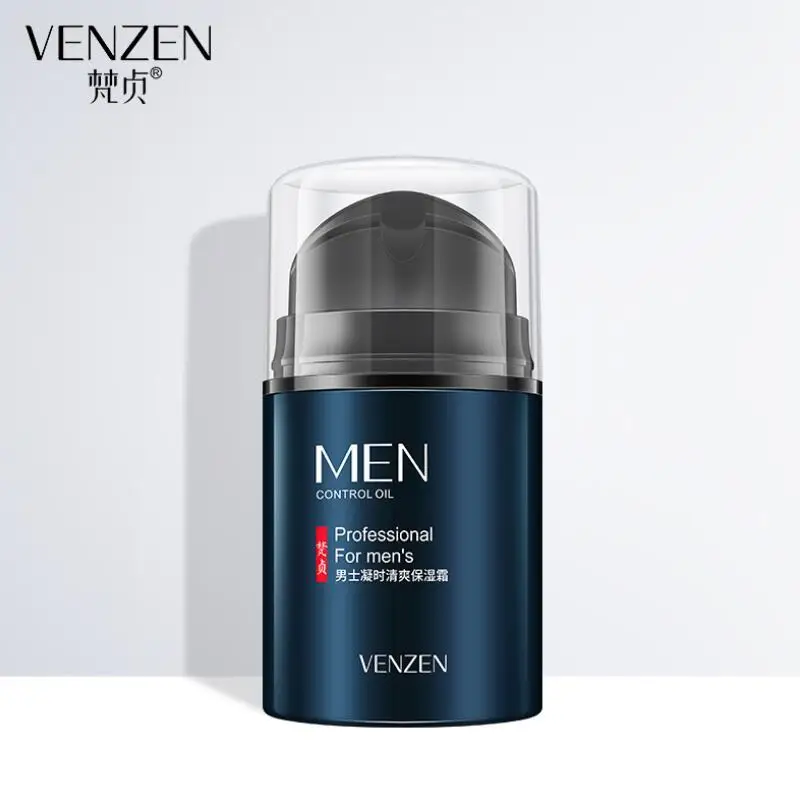 Освежающий увлажняющий уход VENZEN мужской крем для лица за кожей дневные кремы