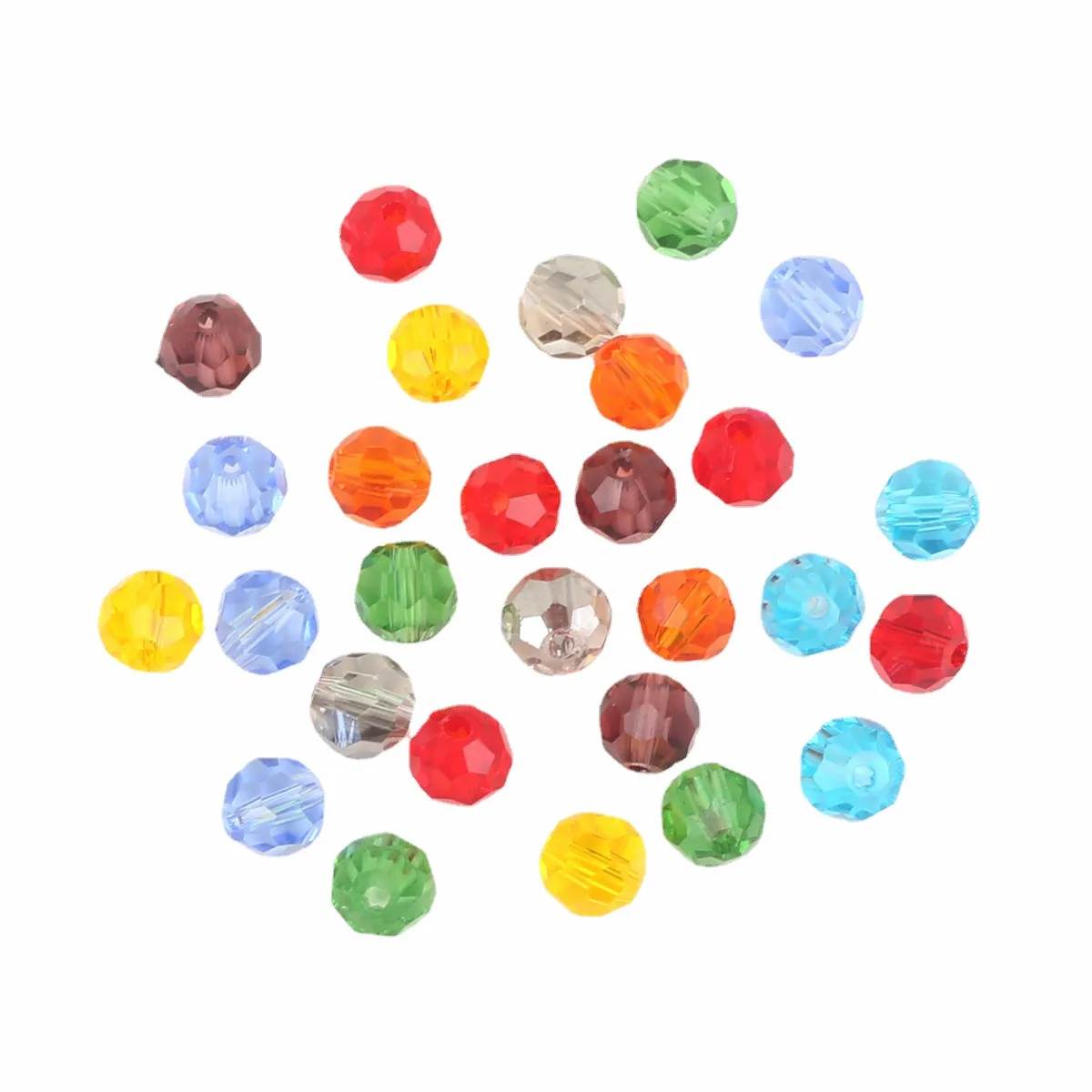 100pcs 6mm Crystal Bicone Shaped Glass Beads Faceted Loose Spacer Beads for DIY Crafts Bracelets Necklaces Jewelry Making
100pcs 6mm Crystal Bicone Shaped Glass Beads Faceted Loose Spacer Beads for DIY Crafts Bracelets Necklaces Jewelry Making