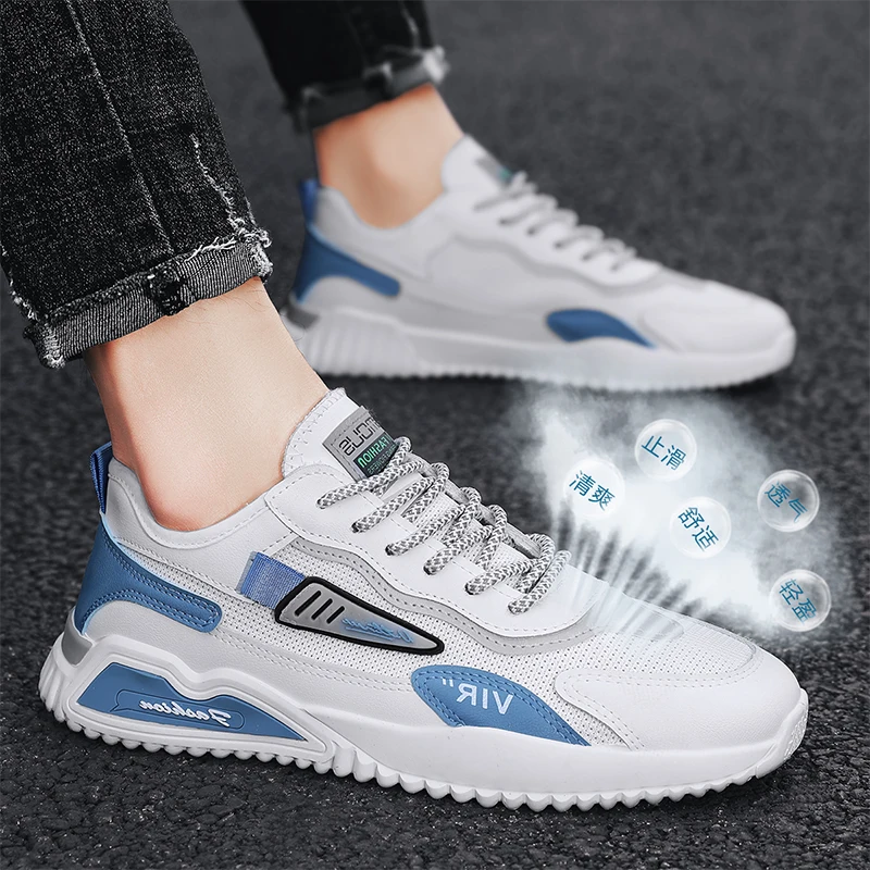 2021 Summer Men's Youth Simple Fashion Trend All-match Casual Shoes Comfortable Breathable Mesh Sports Shoes Men's Shoes
2021 Summer Men's Youth Simple Fashion Trend All-match Casual Shoes Comfortable Breathable Mesh Sports Shoes Men's Shoes
