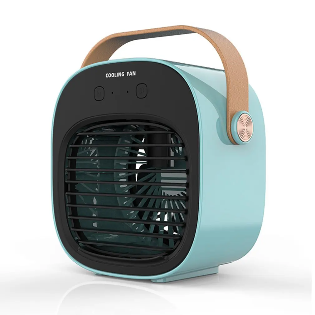 Portable Air Conditioner Evaporative Cooler Air Humidifier 3 Wind Speed Desktop Fan With Handle Desktop Cooling Fan
Portable Air Conditioner Evaporative Cooler Air Humidifier 3 Wind Speed Desktop Fan With Handle Desktop Cooling Fan