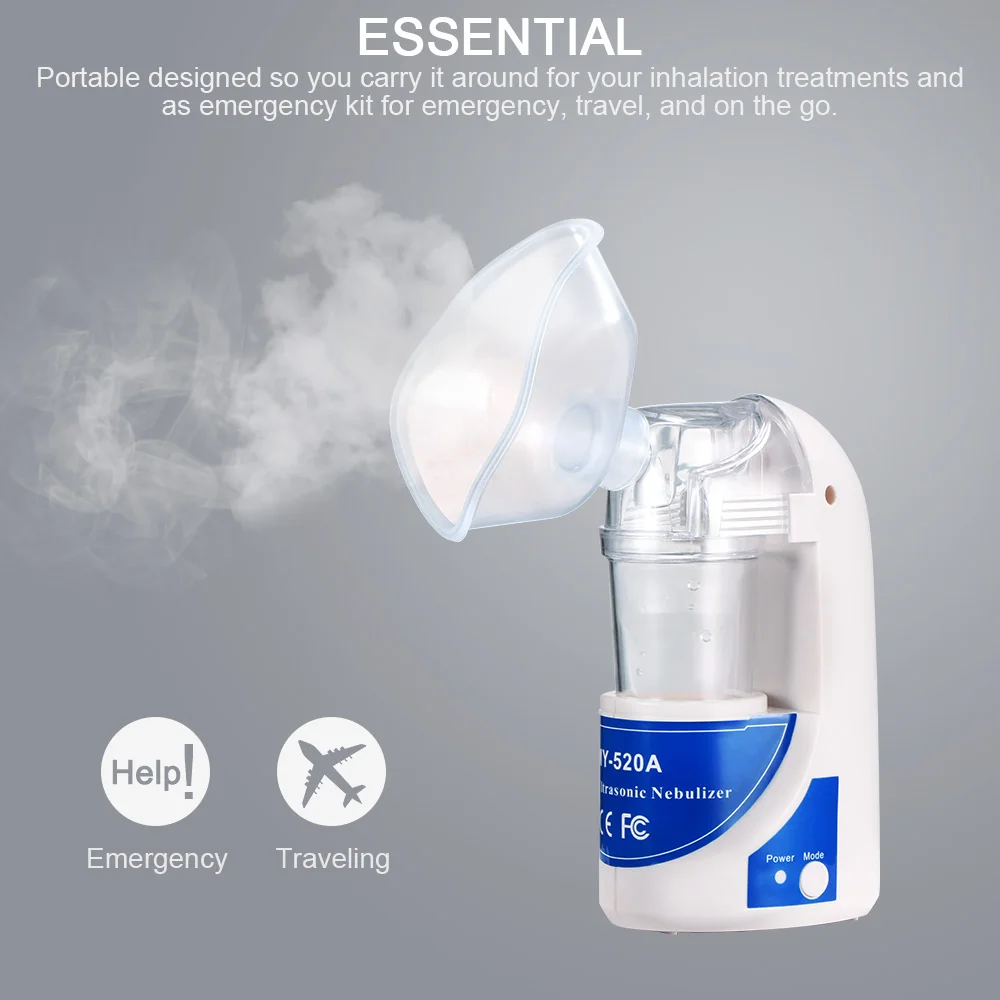 Portable Nebulizer Handheld Inhaler Nebulizer For Kids Adults Atomizer Nebulizador Equipment Home Health Care Supplies
Portable Nebulizer Handheld Inhaler Nebulizer For Kids Adults Atomizer Nebulizador Equipment Home Health Care Supplies