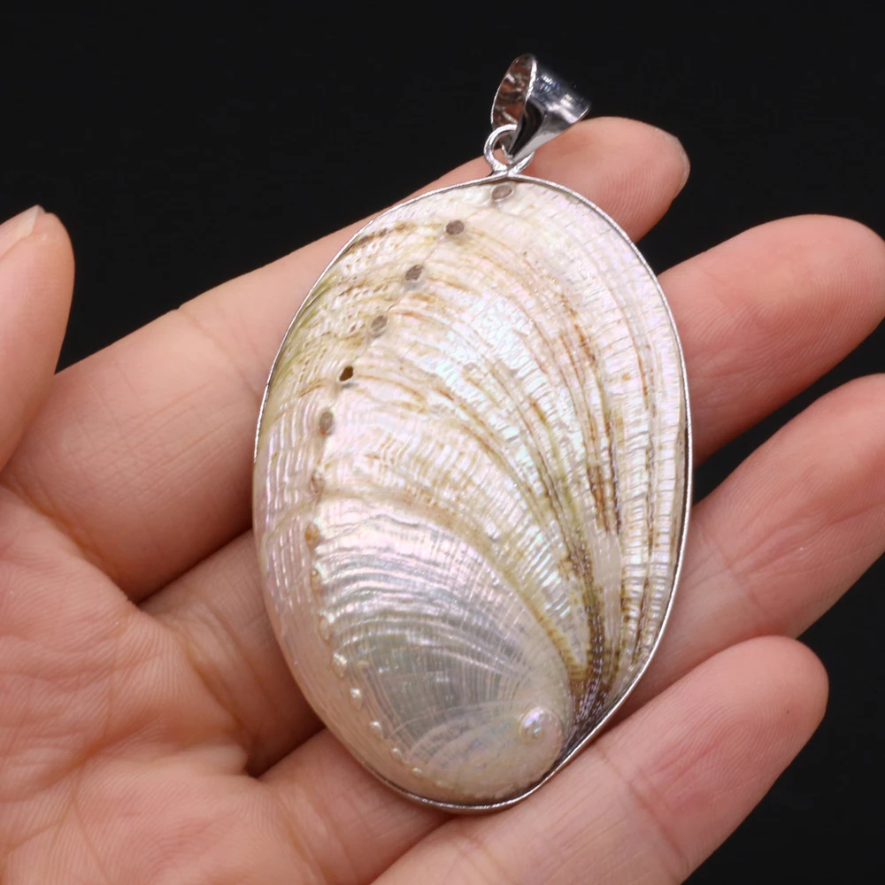 Natural Shell Pendant White Egg-shaped 35x55mm for DIY Jewelry Making Necklace Accessories High Quality Gift for Women
Natural Shell Pendant White Egg-shaped 35x55mm for DIY Jewelry Making Necklace Accessories High Quality Gift for Women