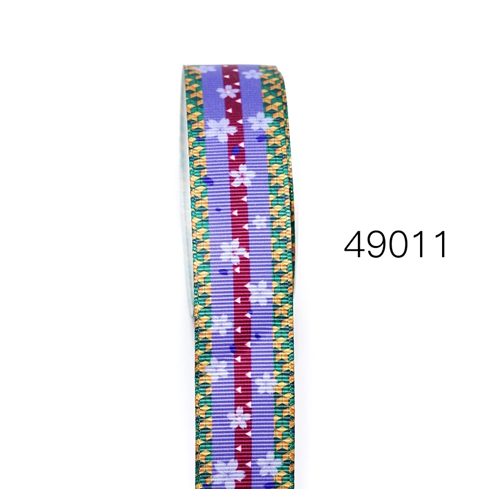 DIY Cartoon Stripe And Flower Printed Grosgrain Ribbon For Craft Supplies Sewing Accessories 5 Yards. 49010
DIY Cartoon Stripe And Flower Printed Grosgrain Ribbon For Craft Supplies Sewing Accessories 5 Yards. 49010