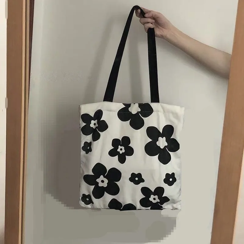 Shopping Bags Women Handbags Floral Print Big Large Tote High-capacity Canvas Shoulder Bag Korean Style Student All-match Simple
Shopping Bags Women Handbags Floral Print Big Large Tote High-capacity Canvas Shoulder Bag Korean Style Student All-match Simple