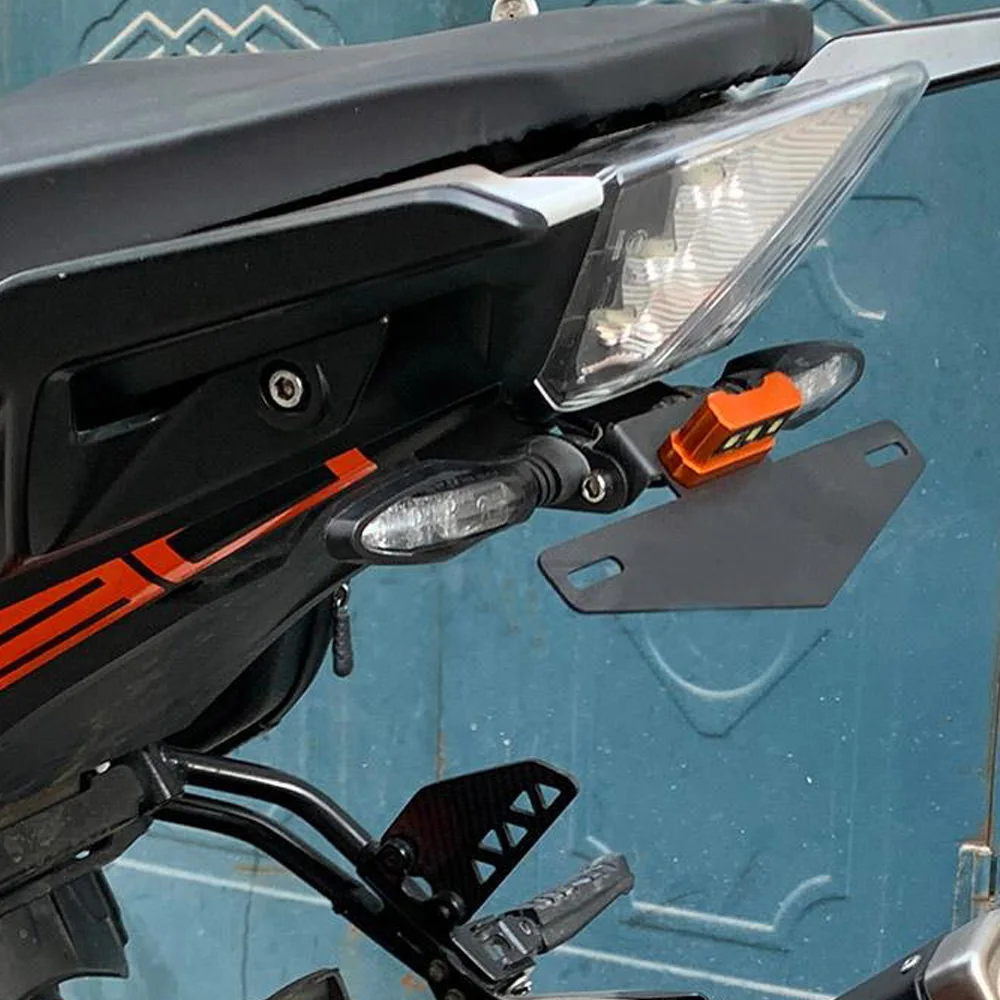 Motorcycle Rear License Plate Tail Frame Holder Bracket with LED Light For DUKE 125 250 390 2016 2017 2018 2019 2020 2021
Motorcycle Rear License Plate Tail Frame Holder Bracket with LED Light For DUKE 125 250 390 2016 2017 2018 2019 2020 2021