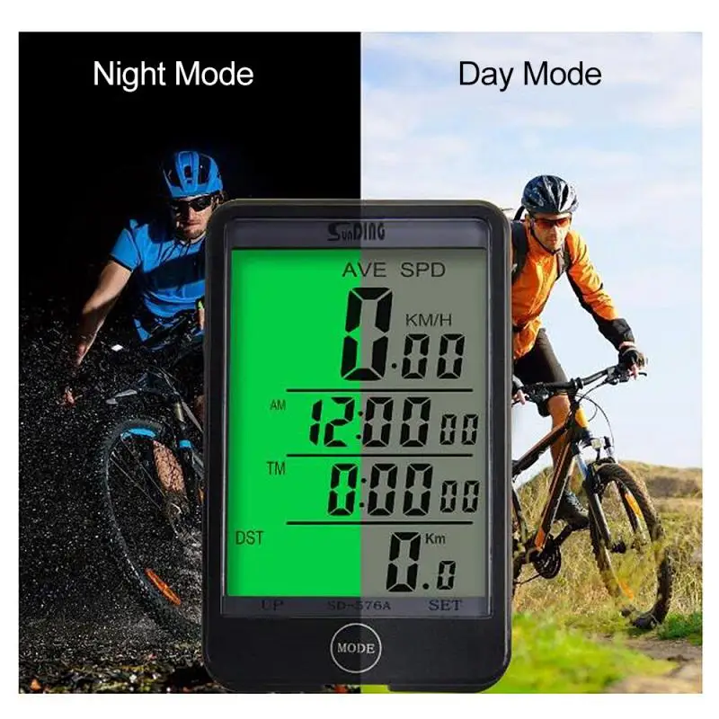 Bicycle Computer Waterproof Digital LCD MTB Cycling Bike Speedometer Odometer Wired Stopwatch Bicycle Accessories
Bicycle Computer Waterproof Digital LCD MTB Cycling Bike Speedometer Odometer Wired Stopwatch Bicycle Accessories