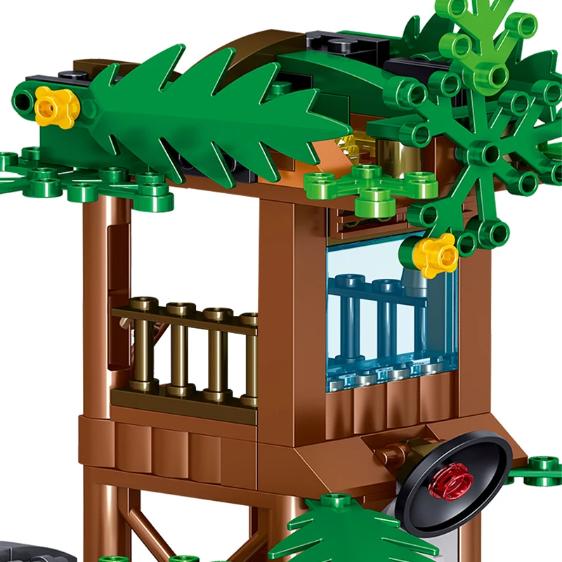 582Pcs Jurassic Dinosaur Animal Institute Building Blocks Kit Dinosaur Carrier T-Rex Vehicle Model Children Toys Boys Gifts
582Pcs Jurassic Dinosaur Animal Institute Building Blocks Kit Dinosaur Carrier T-Rex Vehicle Model Children Toys Boys Gifts