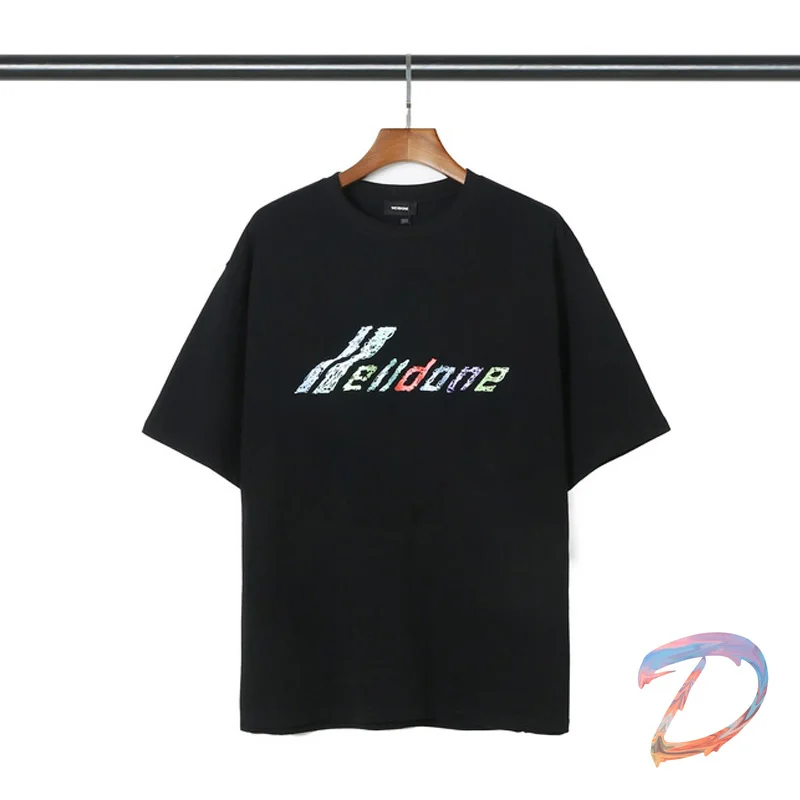 Мужская одежда We11done, цветные футболки с буквами, женская летняя высококачественная одежда большого размера, модная повседневная футболка ...
Мужская одежда We11done, цветные футболки с буквами, женская летняя высококачественная одежда большого размера, модная повседневная футболка ...