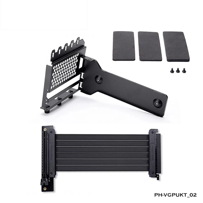 Phanteks Vertical GPU Bracket Extension Cable Use For Comptuter PCIe3.0x16 Riser,Graphic Card Support VGA Holder 7 Slots Mount
Phanteks Vertical GPU Bracket Extension Cable Use For Comptuter PCIe3.0x16 Riser,Graphic Card Support VGA Holder 7 Slots Mount