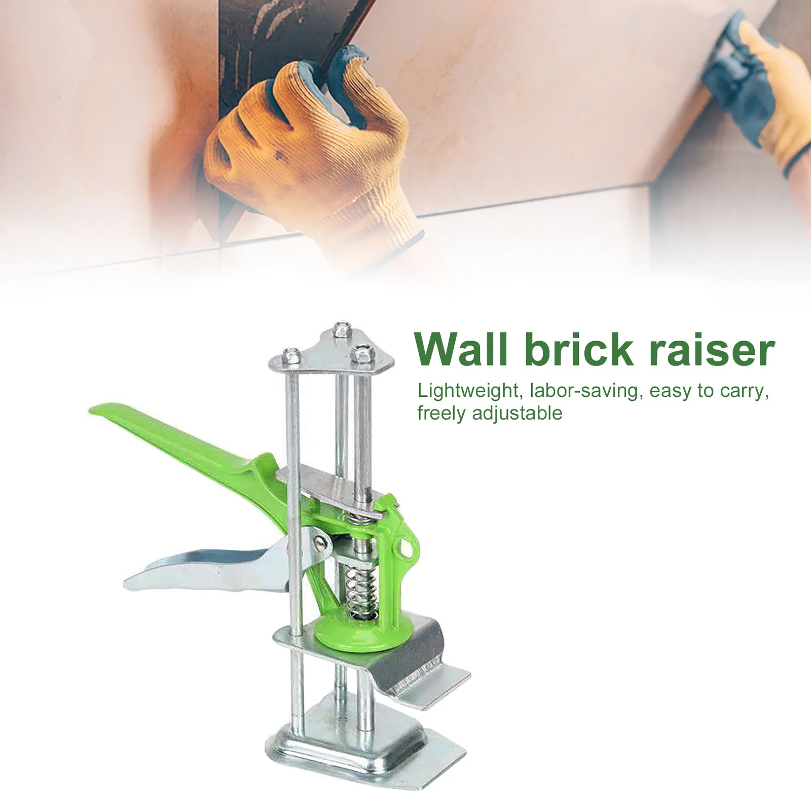 1pc Green Labor- saving Elevator Arm Constructed Door Use Board Lifter Tile Height Locator Wall Leveling Lifting Home Tool
1pc Green Labor- saving Elevator Arm Constructed Door Use Board Lifter Tile Height Locator Wall Leveling Lifting Home Tool