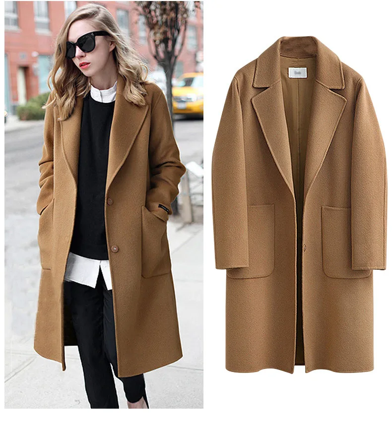 and American Windbreaker Women's Long Loose Woolen Coat Creative Fashion Trendy Trench Coat Windbreaker Trench Coat for Women
and American Windbreaker Women's Long Loose Woolen Coat Creative Fashion Trendy Trench Coat Windbreaker Trench Coat for Women