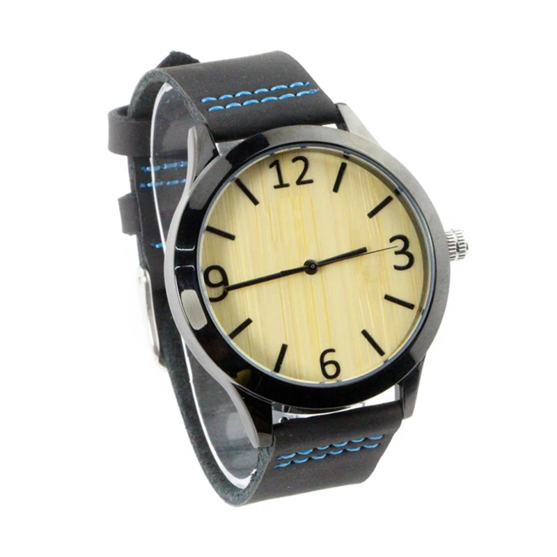 2020 качественные недорогие мужские деревянные часы с собственным логотипом и