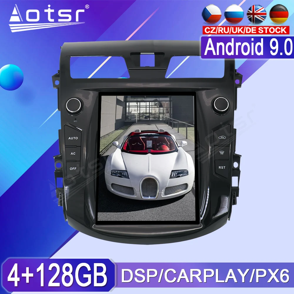 4+128GB For Nissan Teana Altima Android Radio Tape Recorder 2013-2017 Car Multimedia Player Stereo PX6 Head Unit Tesla Navi GPS
4+128GB For Nissan Teana Altima Android Radio Tape Recorder 2013-2017 Car Multimedia Player Stereo PX6 Head Unit Tesla Navi GPS