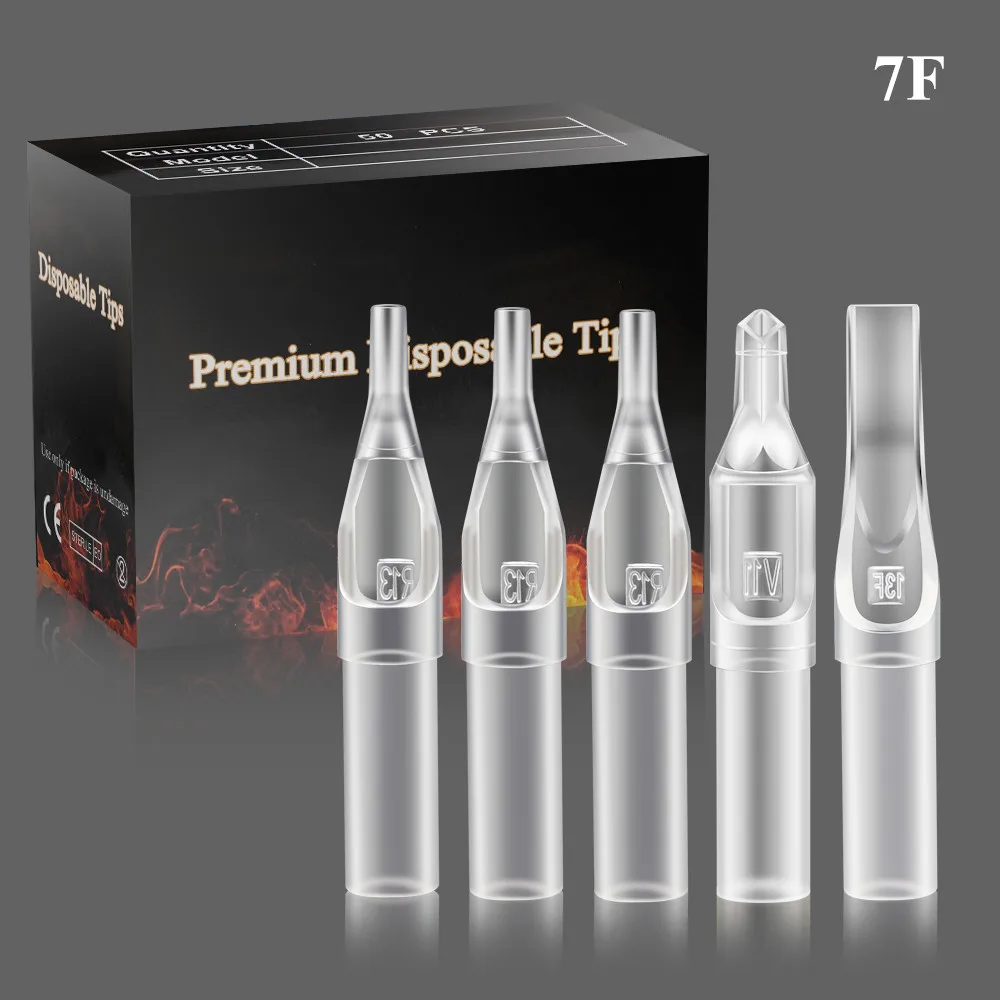 100PCS 7F Disposable Tattoo Tips Tubes Assorted Tips Tubes for Tattoo Needles Sterilize Plastic Tips Grips Tattoo Supplies
100PCS 7F Disposable Tattoo Tips Tubes Assorted Tips Tubes for Tattoo Needles Sterilize Plastic Tips Grips Tattoo Supplies