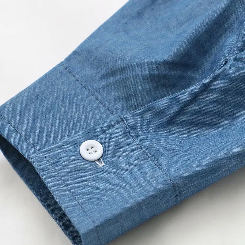 Long Sleeve Denim Patchwork Cotton Shirts Women Turn Down Collar Loose Womens Tops Streetwear Casual Blouse Shirt Plus Size
Long Sleeve Denim Patchwork Cotton Shirts Women Turn Down Collar Loose Womens Tops Streetwear Casual Blouse Shirt Plus Size