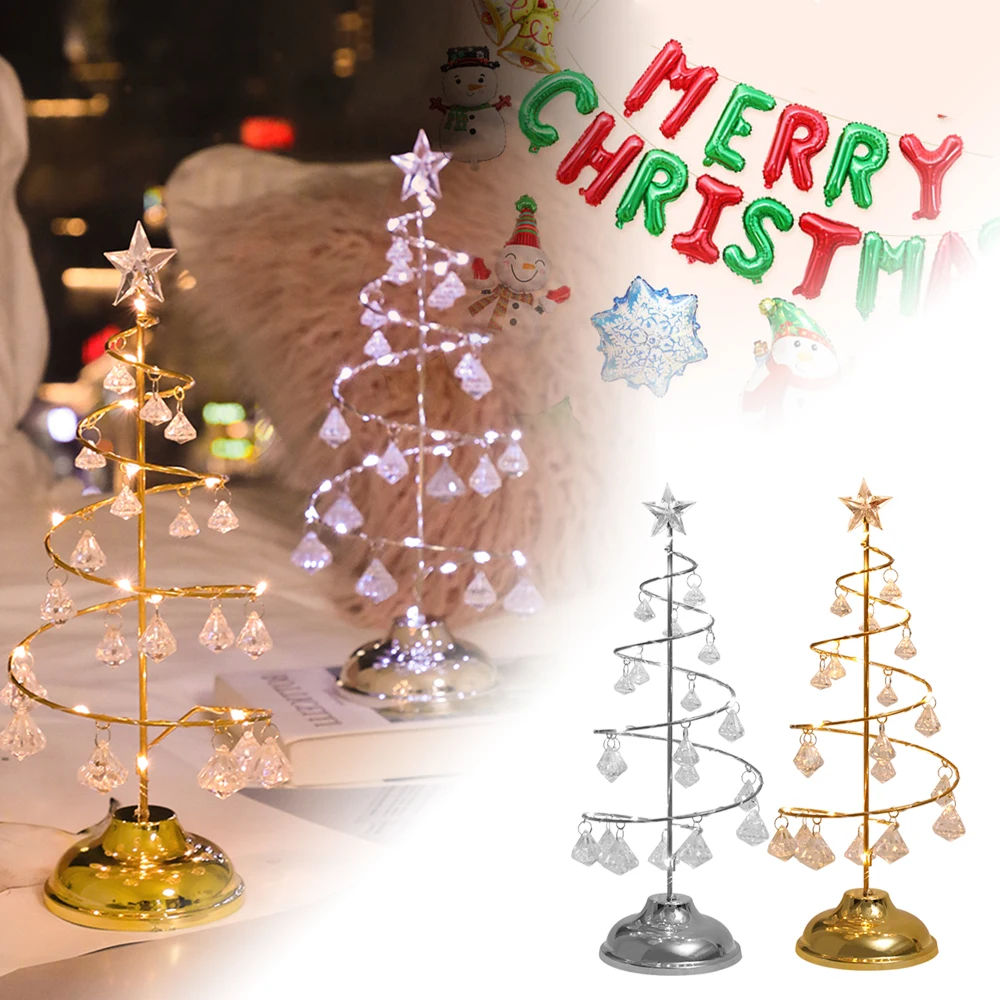 LED Night Light Diamond Atmosphere Christmas Tree Night Lamp For Kids Bedroom Home Decor USB/Battery Fairy Table lamp Holiday li
LED Night Light Diamond Atmosphere Christmas Tree Night Lamp For Kids Bedroom Home Decor USB/Battery Fairy Table lamp Holiday li