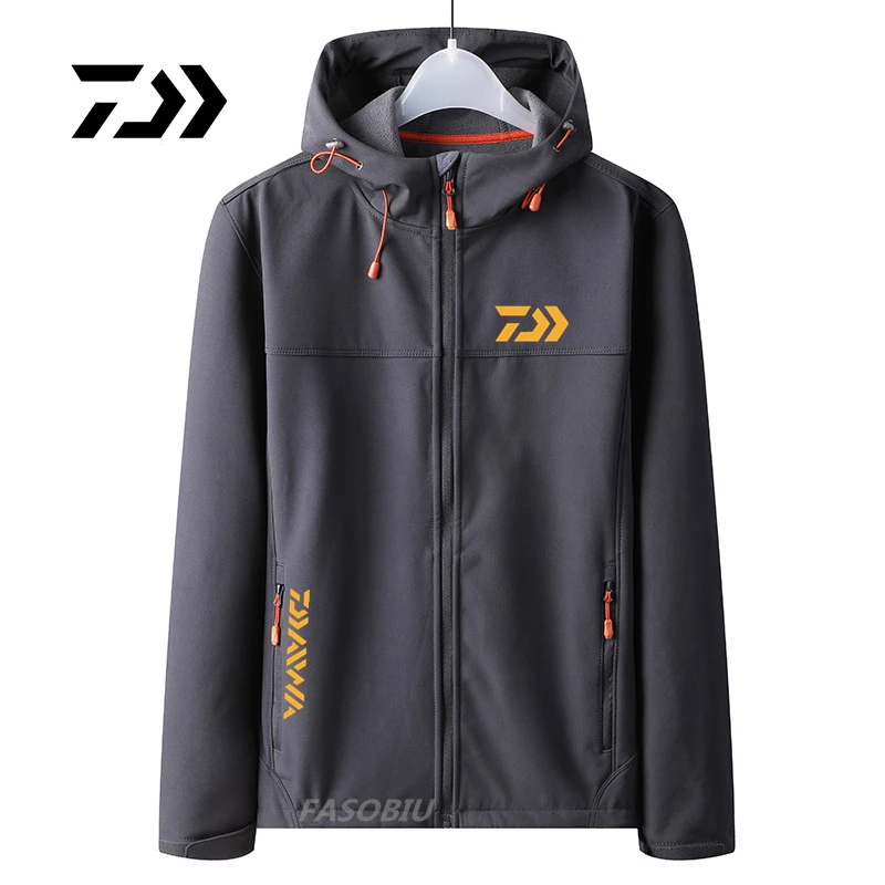 Daiwa Autumn Winter Outdoor Fishing Jacket Men Waterproof Breathable Soft Case Shell Clothes Fleece Warm Sports Fishing Clothing
Daiwa Autumn Winter Outdoor Fishing Jacket Men Waterproof Breathable Soft Case Shell Clothes Fleece Warm Sports Fishing Clothing