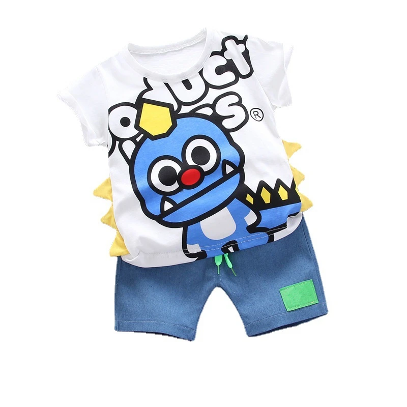 New Baby Girls Fashion Summer Clothes Children Boys Cartoon T-Shirt Shorts 2Pcs/Sets Toddler Cotton Casual Costume Kid Tracksuit
New Baby Girls Fashion Summer Clothes Children Boys Cartoon T-Shirt Shorts 2Pcs/Sets Toddler Cotton Casual Costume Kid Tracksuit