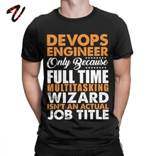 Funny Tshirt Men Devops T-Shirts Engineer Is Not An Actual Job Title Coder Programmer T Shirts Vintage Tee Shirt Tops
